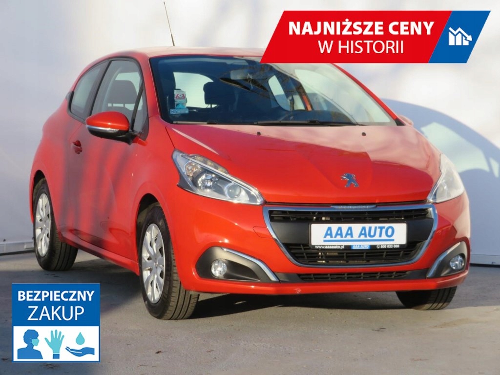 Peugeot 208 1.0 VTi , 1. Właściciel, Klima