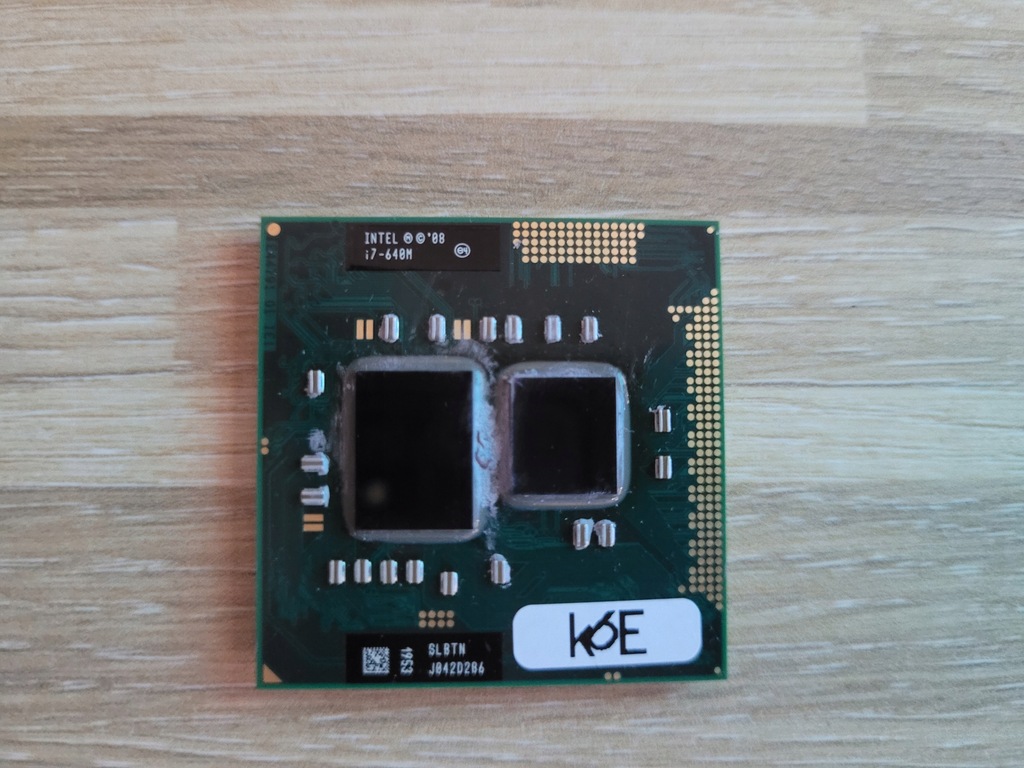 Intel Core i7-640M i7 640M SLBTN 2.8 GHz