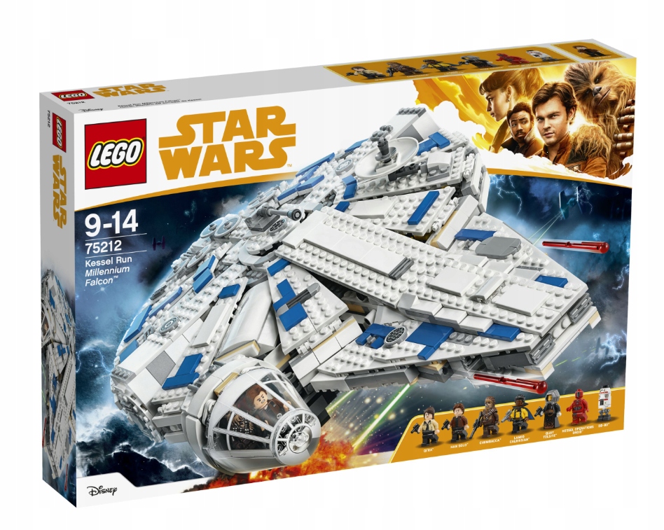 Klocki LEGO Star Wars Sokół Millennium 75212