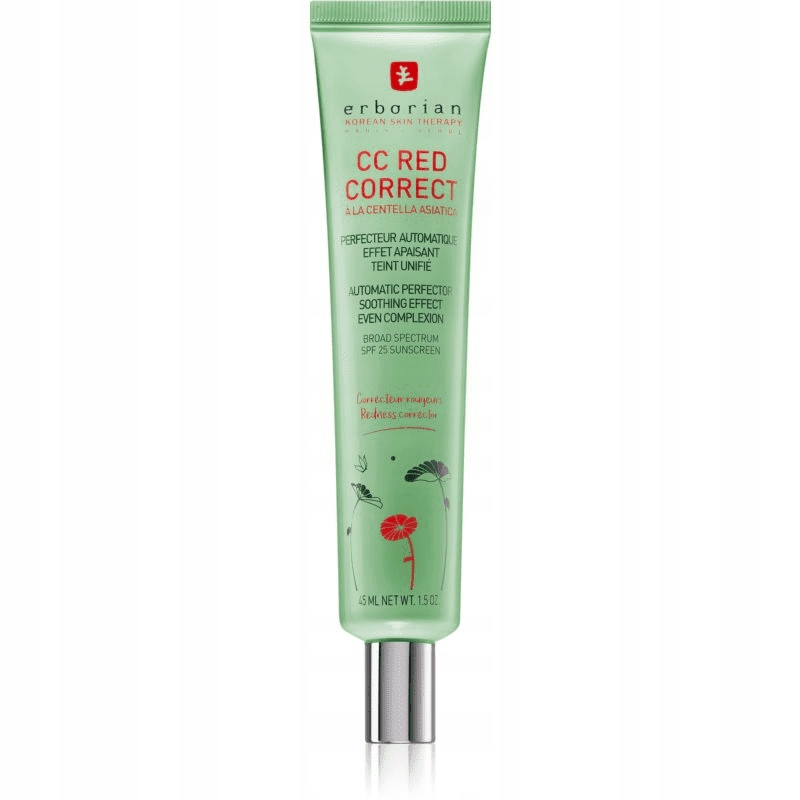 Krem CC Erborian Red Correct SPF 25 45 ml, K12