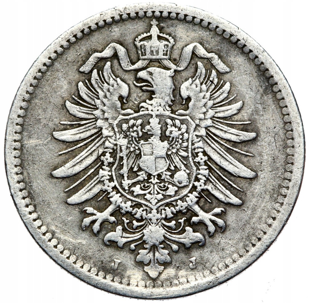 Купить + Германия - Империя - 50 Пфеннигов 1875 J - Серебро: отзывы, фото, характеристики в интерне-магазине Aredi.ru