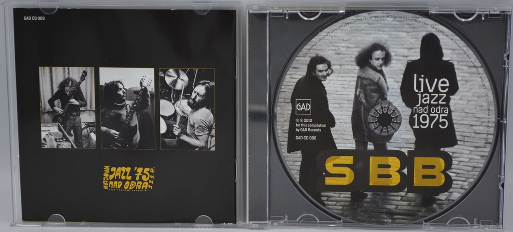 SBB Live Jazz nad Odrą 1975 CD
