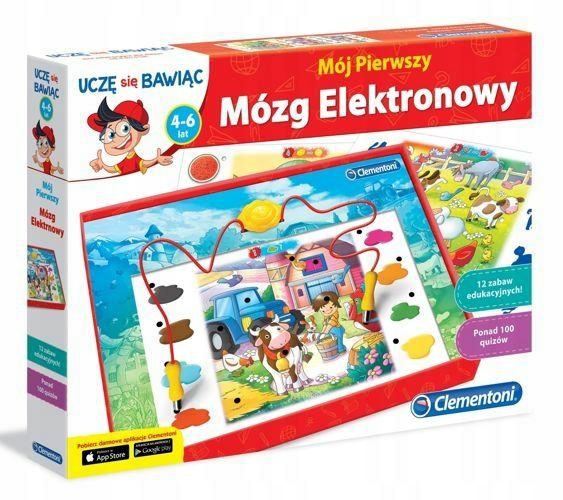 MÓJ PIERWSZY MÓZG ELEKTRONOWY CLEMENTONI 60062