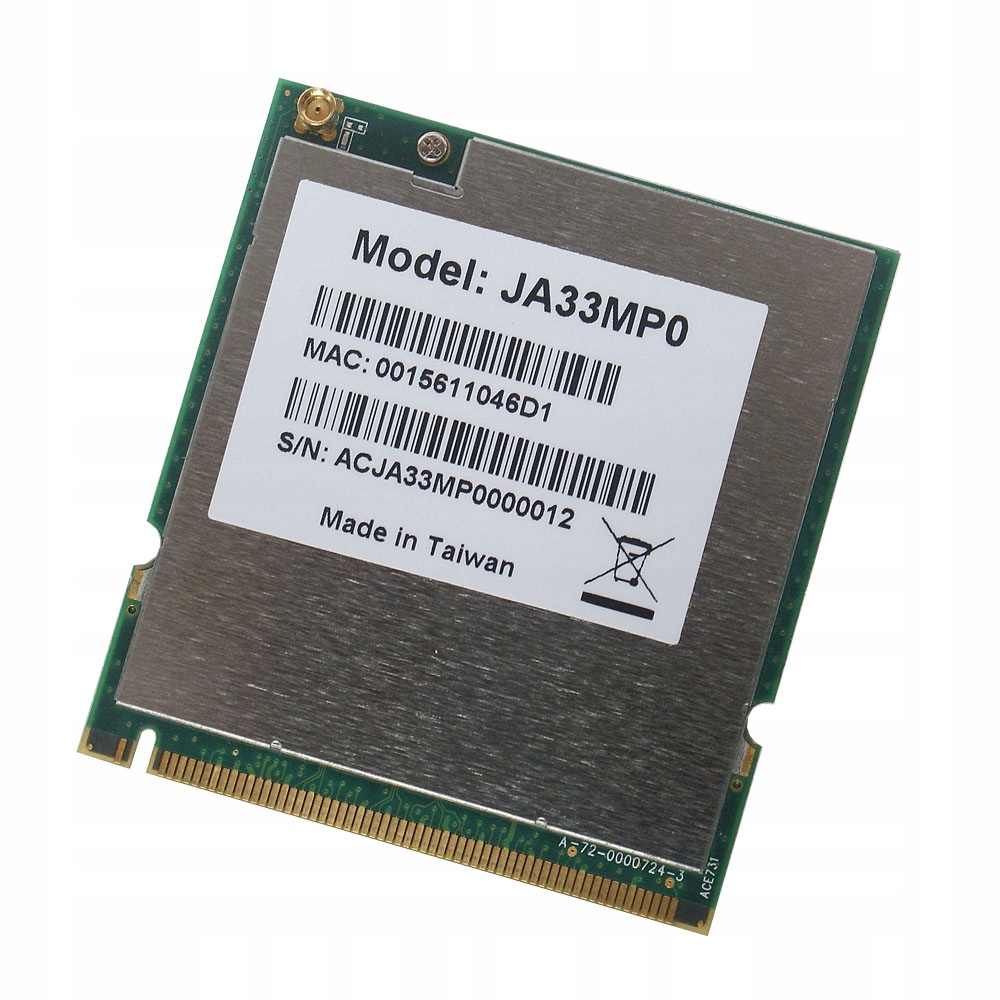 Karta mPCI JA33MP0 3,3-3,5 GHz MMCX FV PL