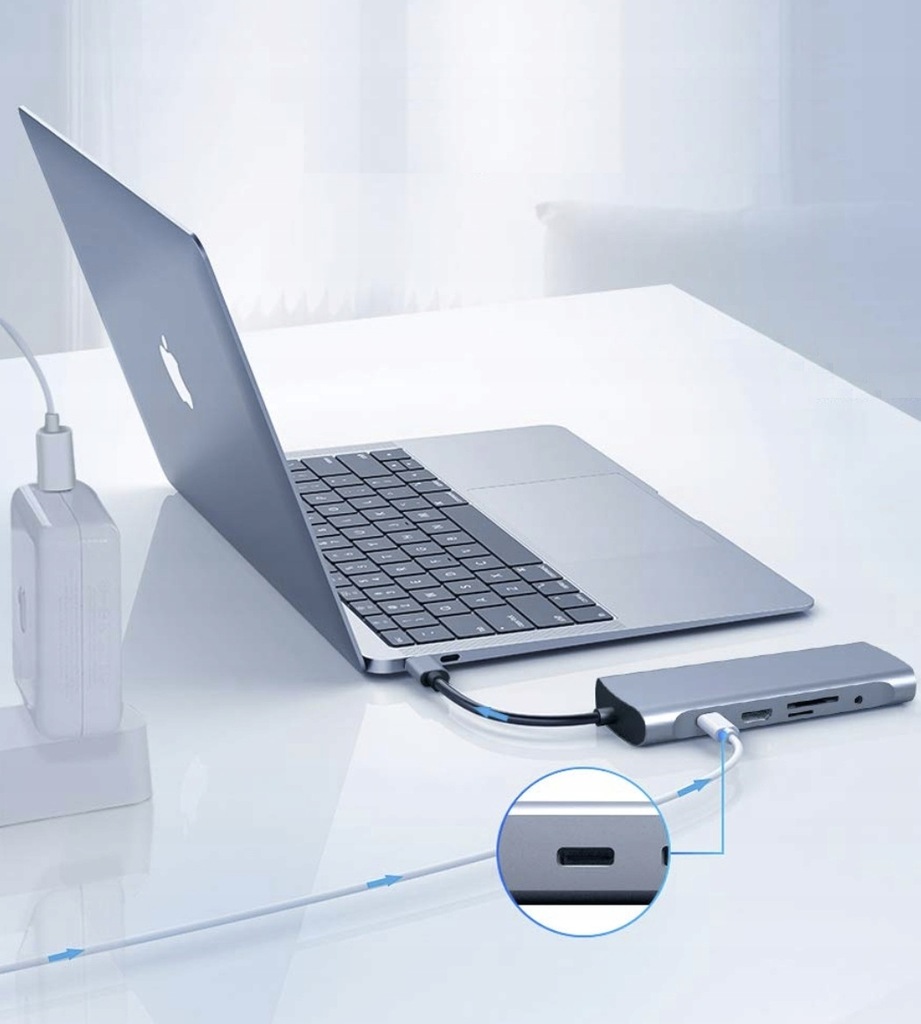 Купить 4Apple Pro HUB 10in1 USB-C LAN VGA HDMI USB MacBook: отзывы, фото, характеристики в интерне-магазине Aredi.ru