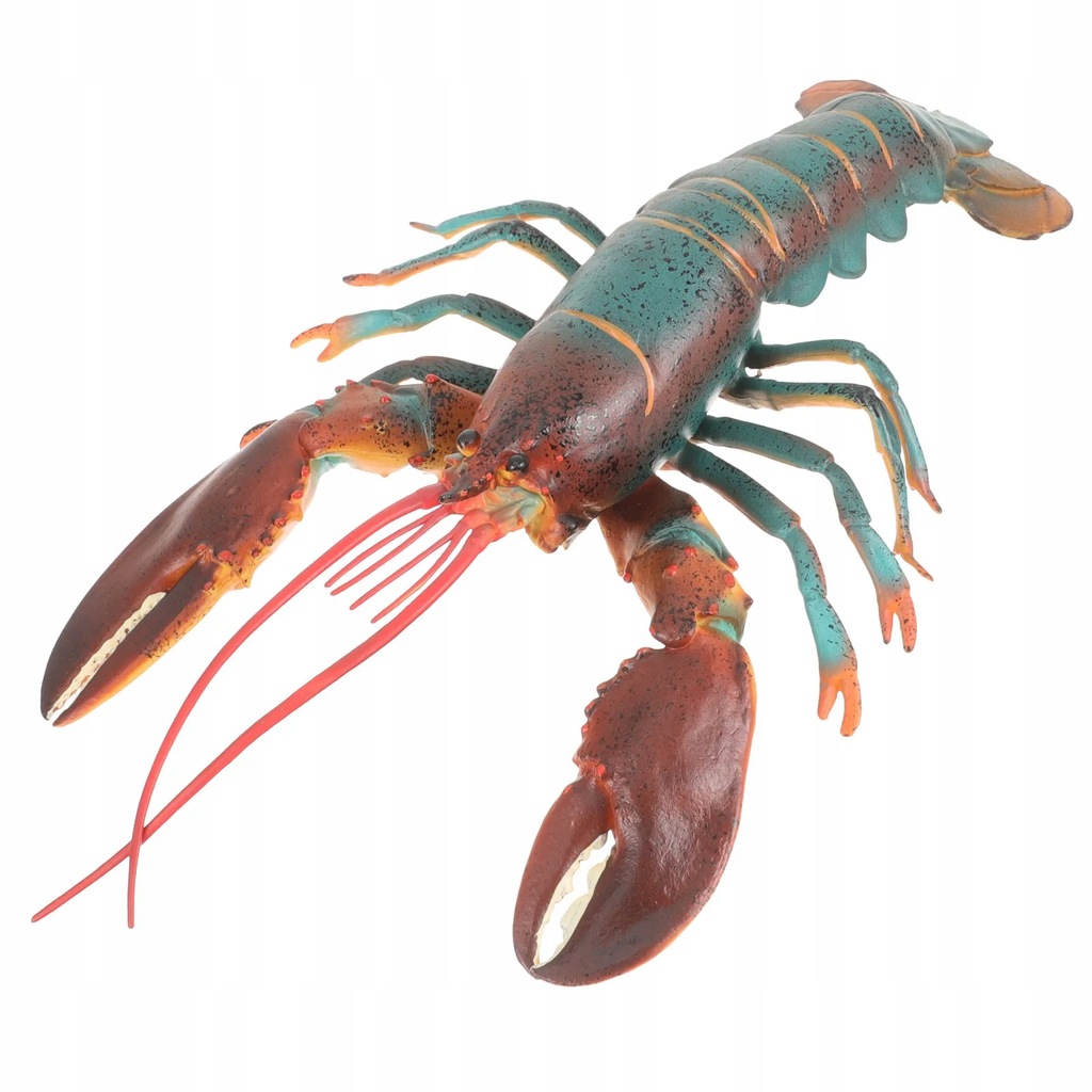 Symulacja Lobster Model Kid Toy Krewetki Figurki