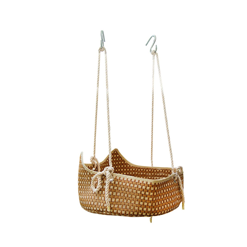Hanging Cat Hammock Rattan Hanging Pet Bed Pet Supplies, Portable