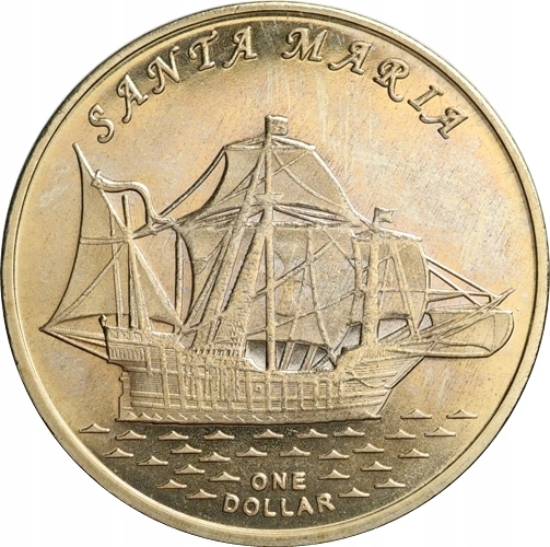 58A. Wyspy Gilberta, dolar 2016, Santa Maria