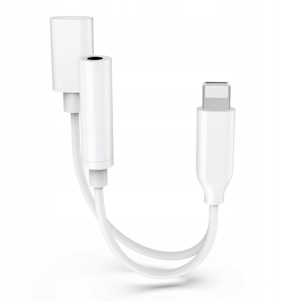 Adapter dla iPhone 11 Aux Adapter 3,5mm dla iPhone 8/8 Plus/7