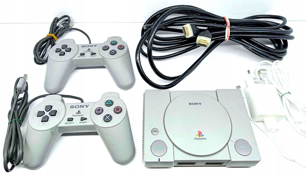 KONSOLA SONY PLAYSTATION CLASSIC MINI SCPH-1000R + 2 PADY + OKABLOWANIE