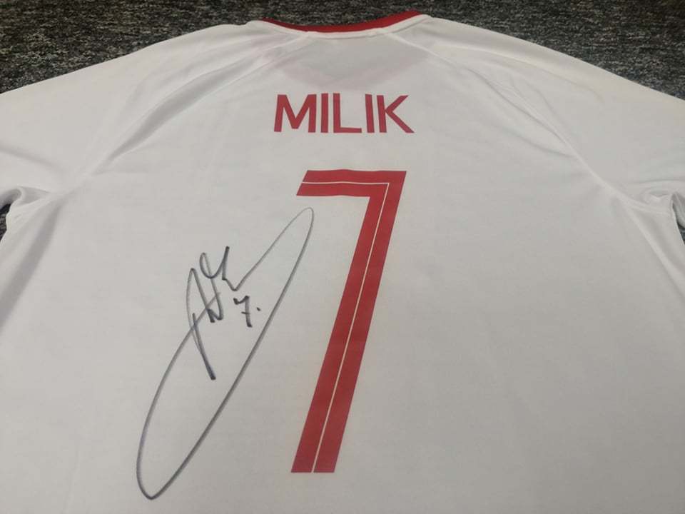 Arkadiusz Milik - koszulka z autografem