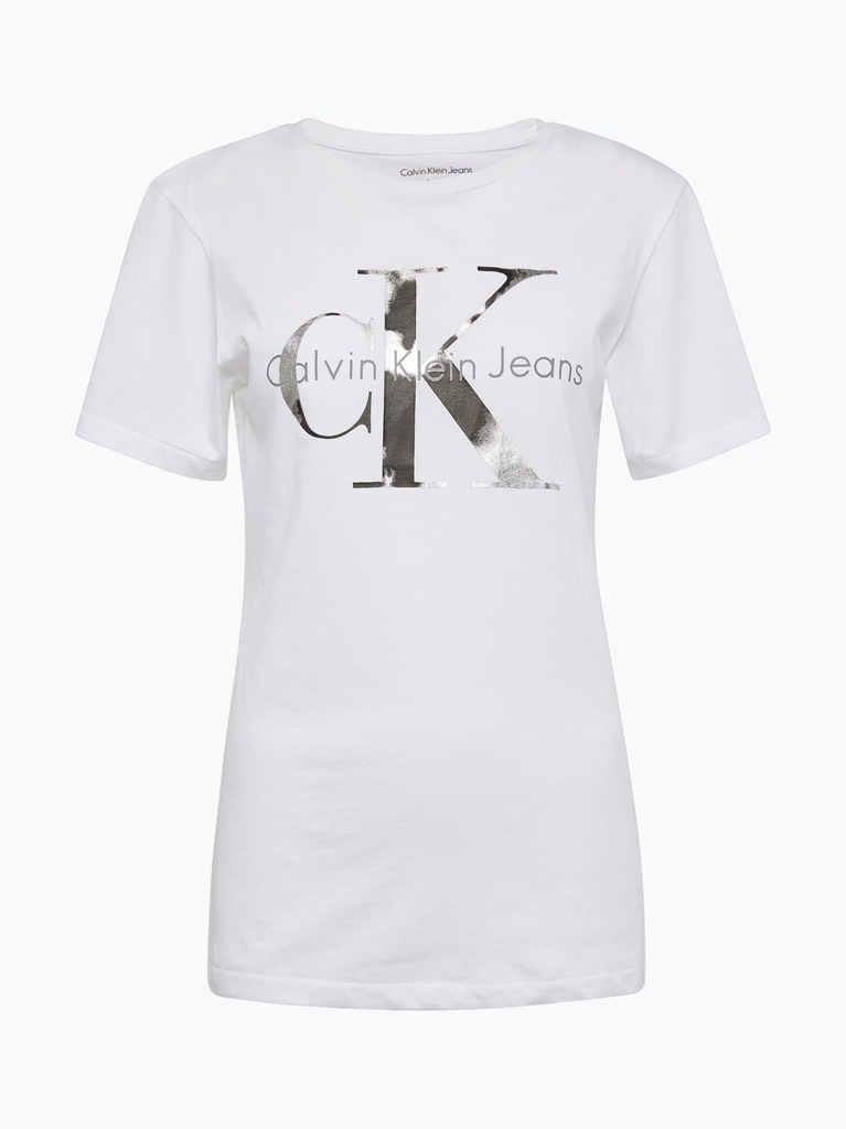 Damski T Shirt Calvin Klein R L 40 7362391764 Oficjalne Archiwum Allegro