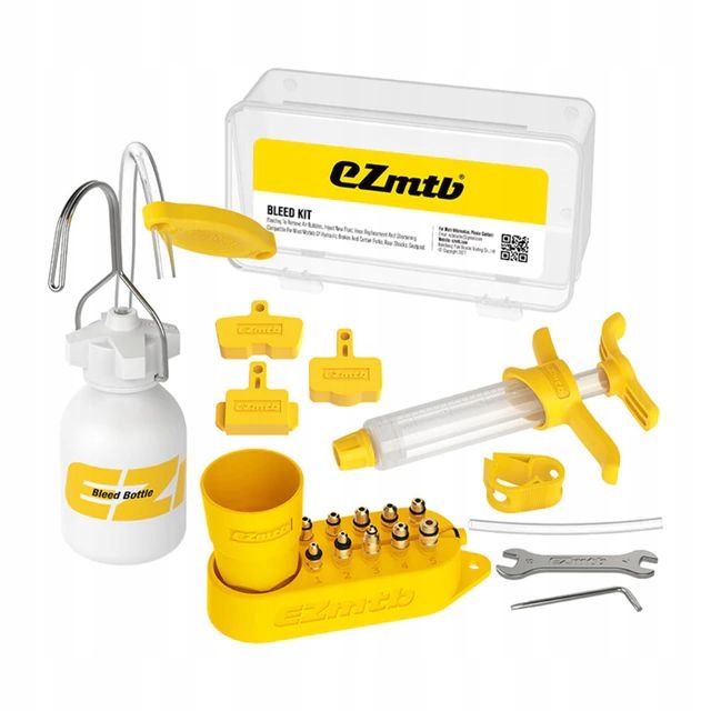 ZESTAW DO ODPOWIETRZANIA HAMULCÓW ROWEROWYCH - 12255022083 - oficjalne