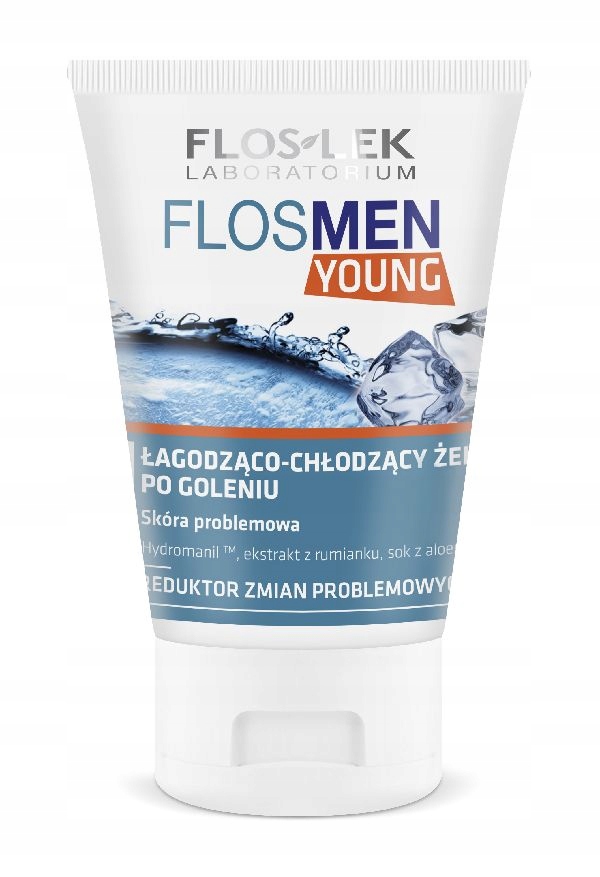 Floslek Flosmen Young łagodząco-chłodzący żel po g