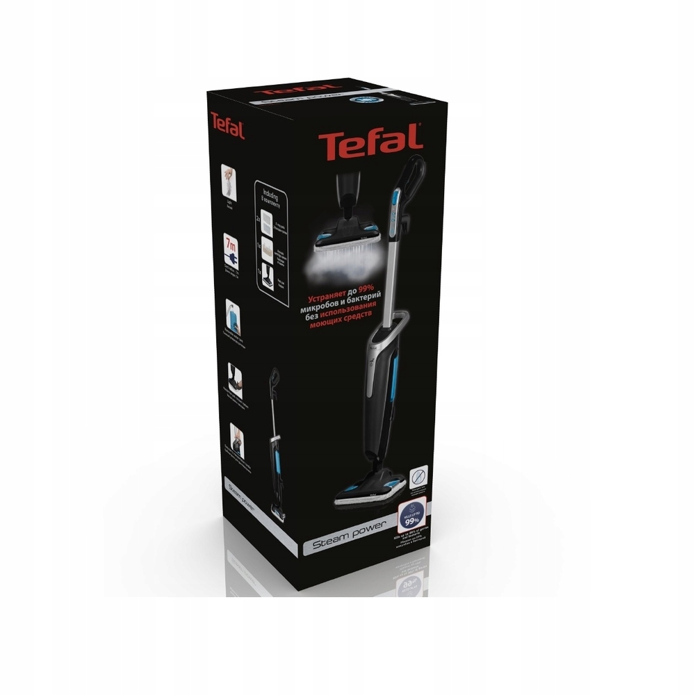 TEFAL MOP PAROWY VP6555RH MYJKA STEAM POWER - 8706011811 - oficjalne ...