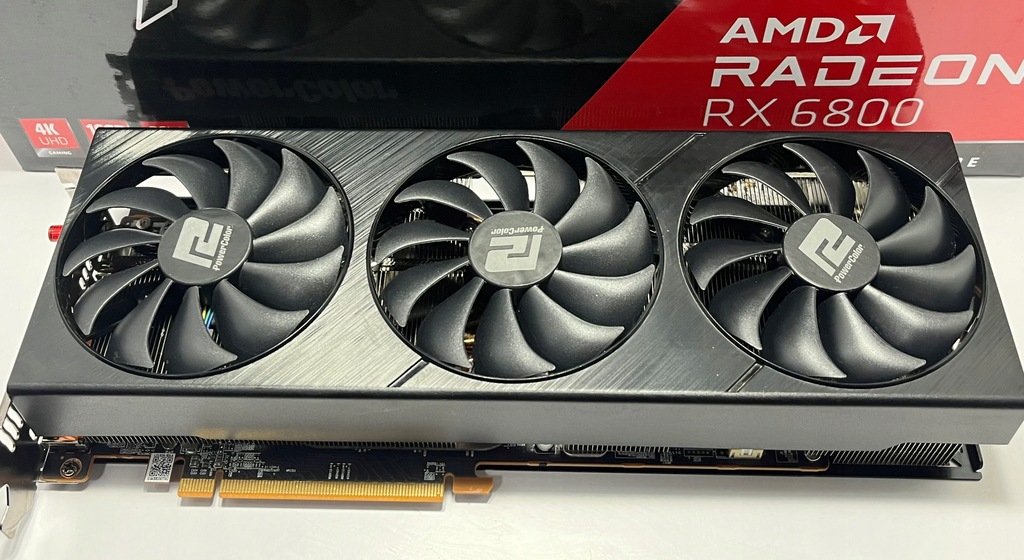 Karta PowerColor Radeon RX 6800 Fighter 16 GB - 13440066037 - oficjalne ...