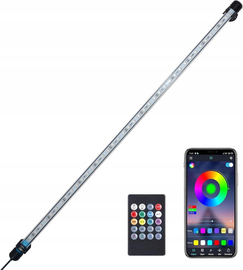 VARMHUS Oświetlenie LED do akwarium 78cm