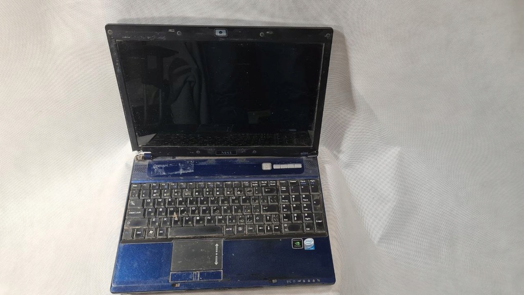 Laptop uszkodzony MSI MS-16362