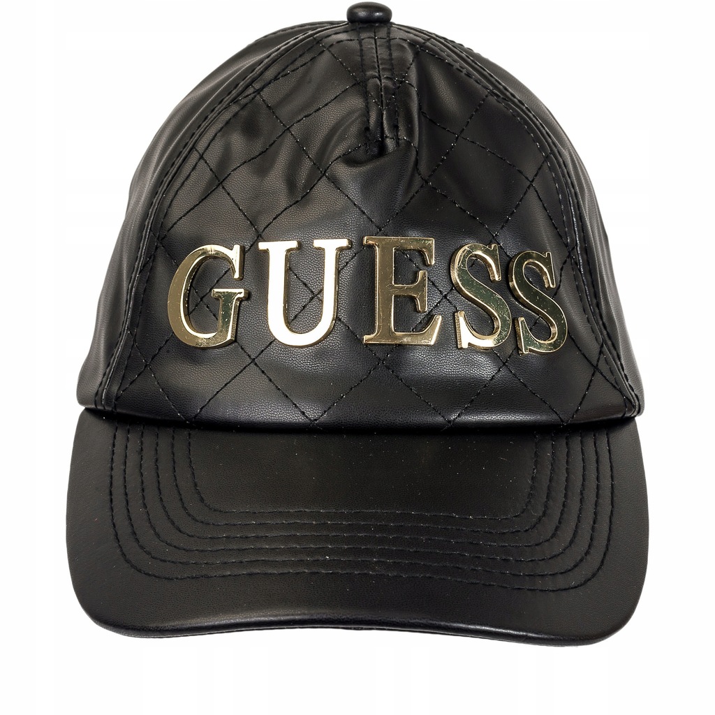 CZAPKA Z DASZKIEM GUESS AW8444 POLO1-BLA