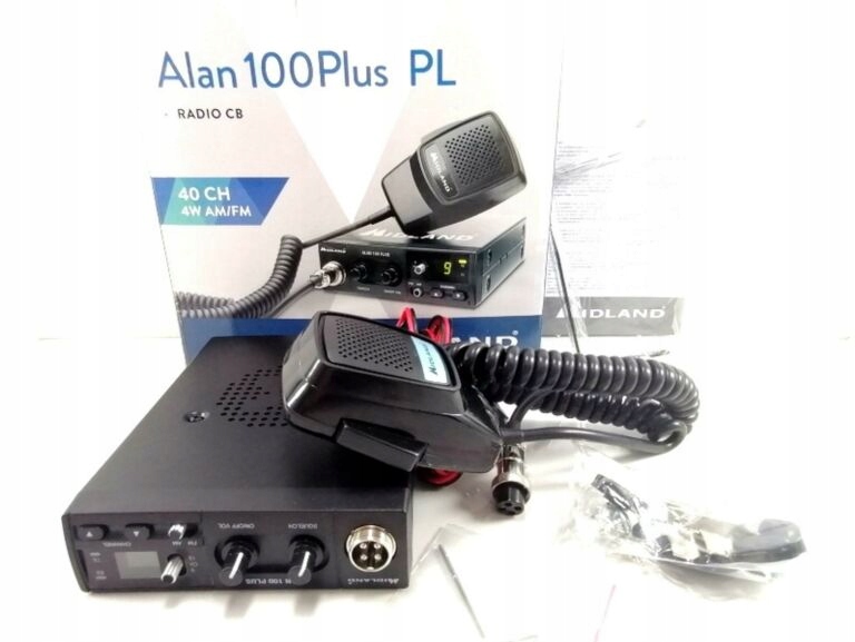 CB RADIO ALAN/MIDLAND 100 PLUS PUDEŁKO GW