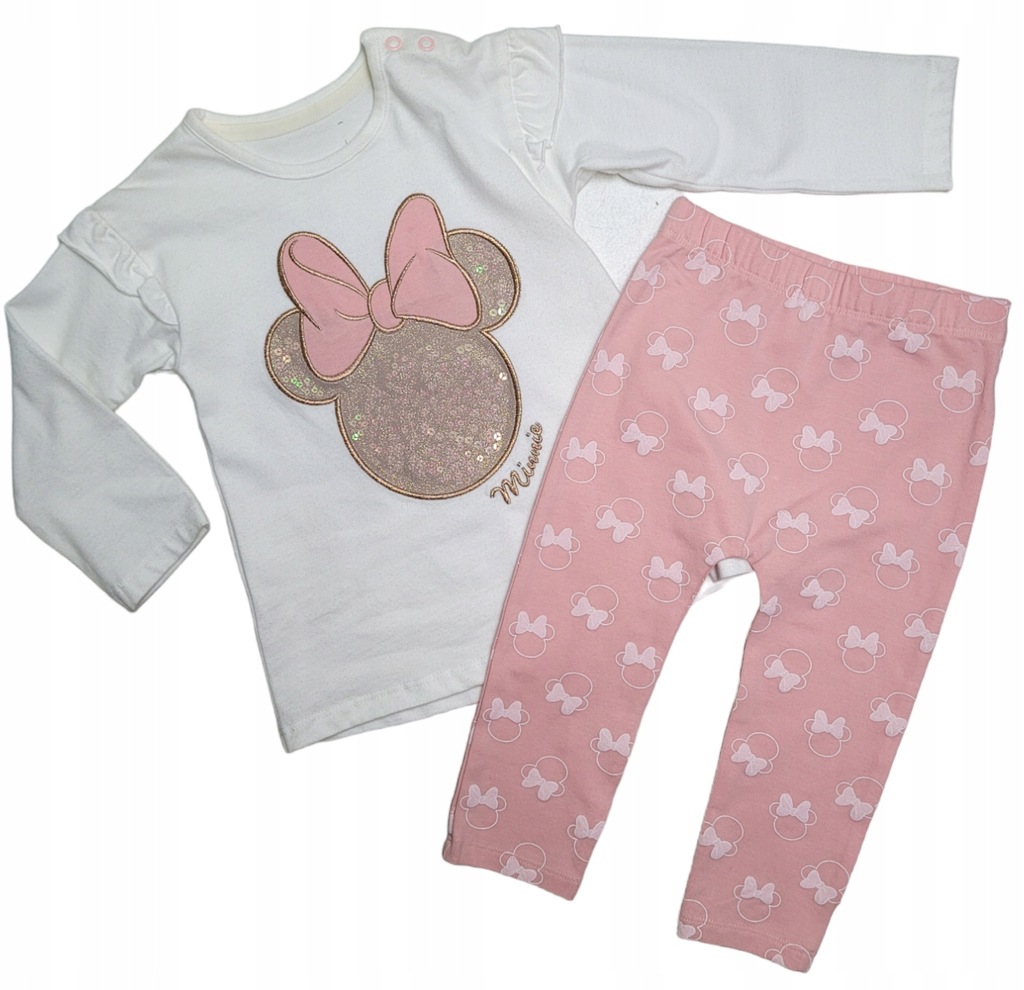 Dziewczęcy komplet bluzka + legginsy "MINNIE