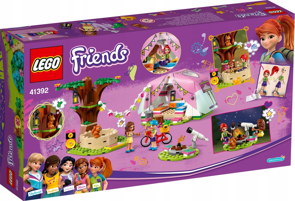 Купить LEGO FRIENDS Роскошный кемпинг 41392: отзывы, фото, характеристики в интерне-магазине Aredi.ru