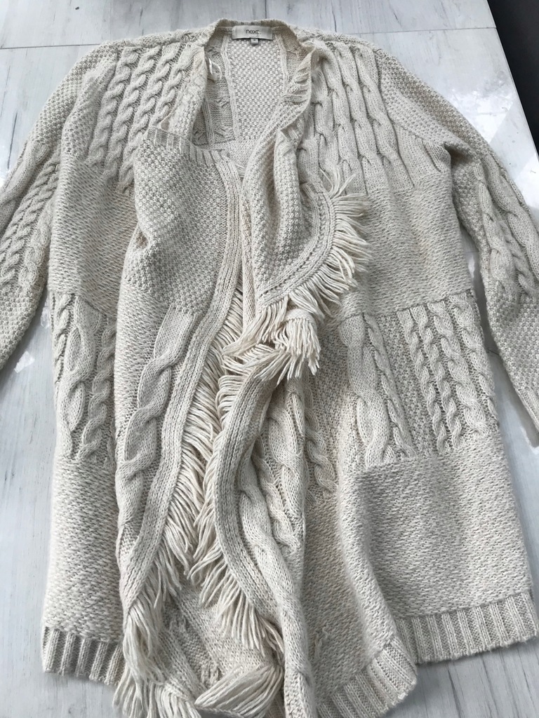 NEXT sweter narzutka JESIEŃ 38 M
