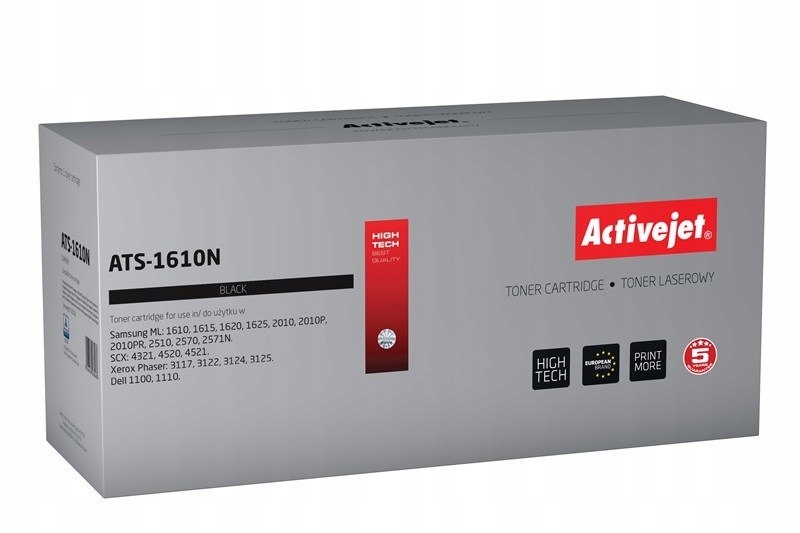 Activejet ATS-1610N Toner (zamiennik Samsung ML-2010D3 / 2010D3, Xerox 106R