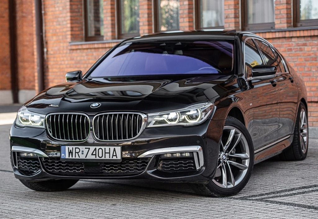 BMW 740d xDrive 320KM 2016 M-pakiet Individual Kamera360 HUD Tablet Fvat23%