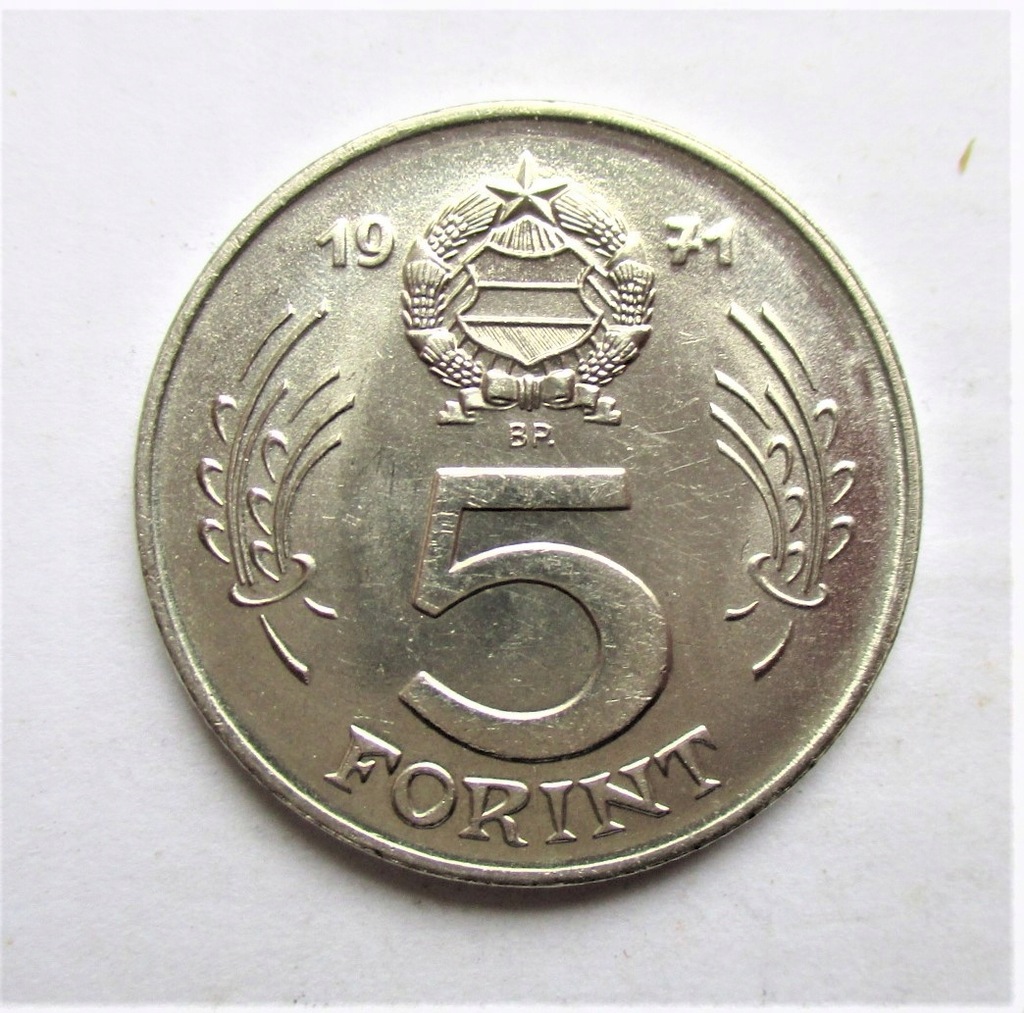 5 Forintów 1971 r. Węgry