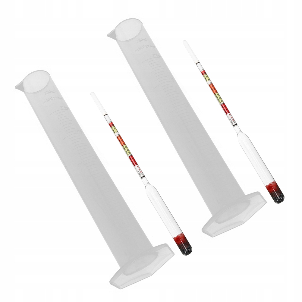 ALCOHOL METER BEER SCALE HYDROMETER BREWING KIT