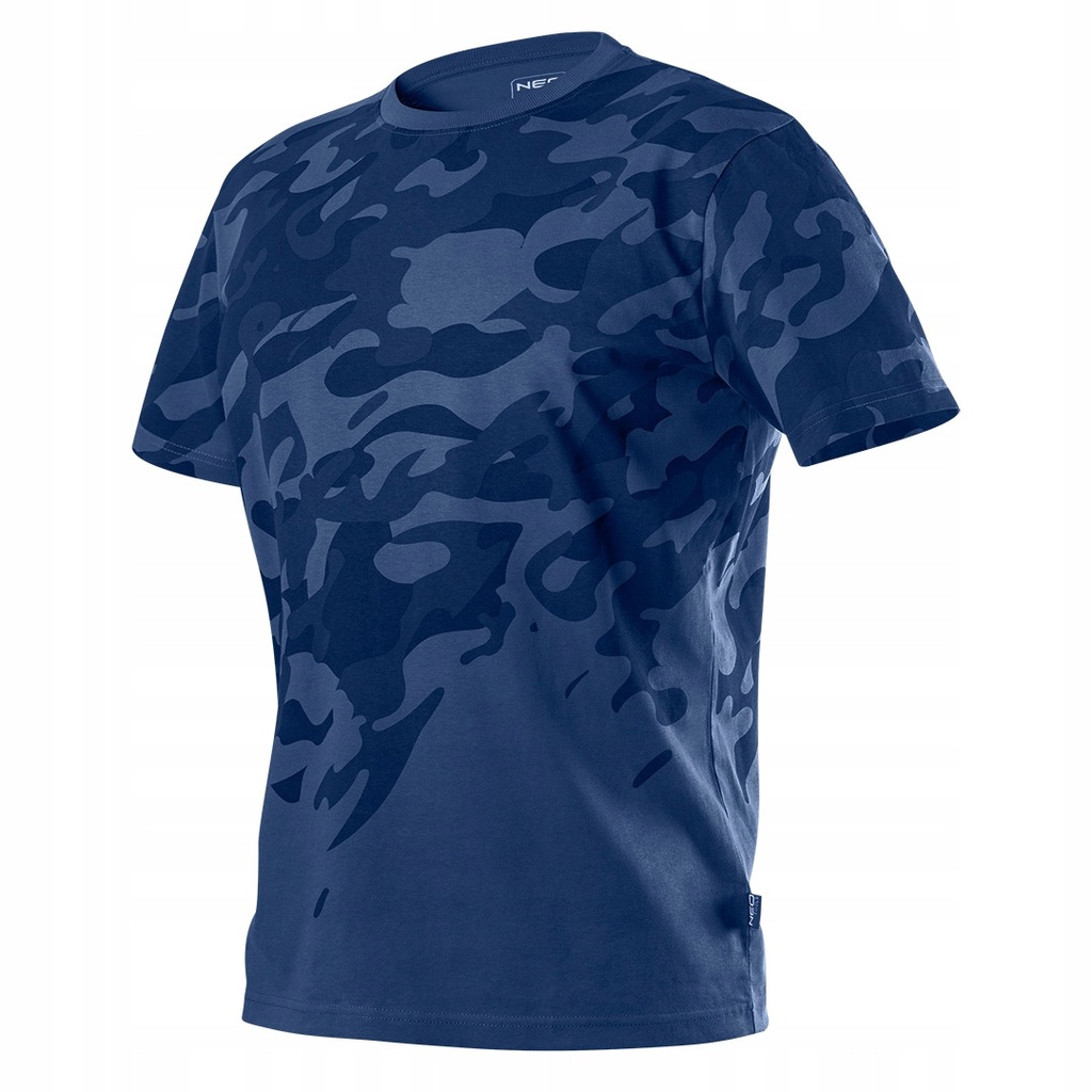 T-shirt roboczy Camo Navy, rozmiar XXL NEO