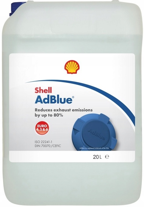 SHELL ADBLUE PŁYN KATALITYCZNY DPF AD BLUE 20L