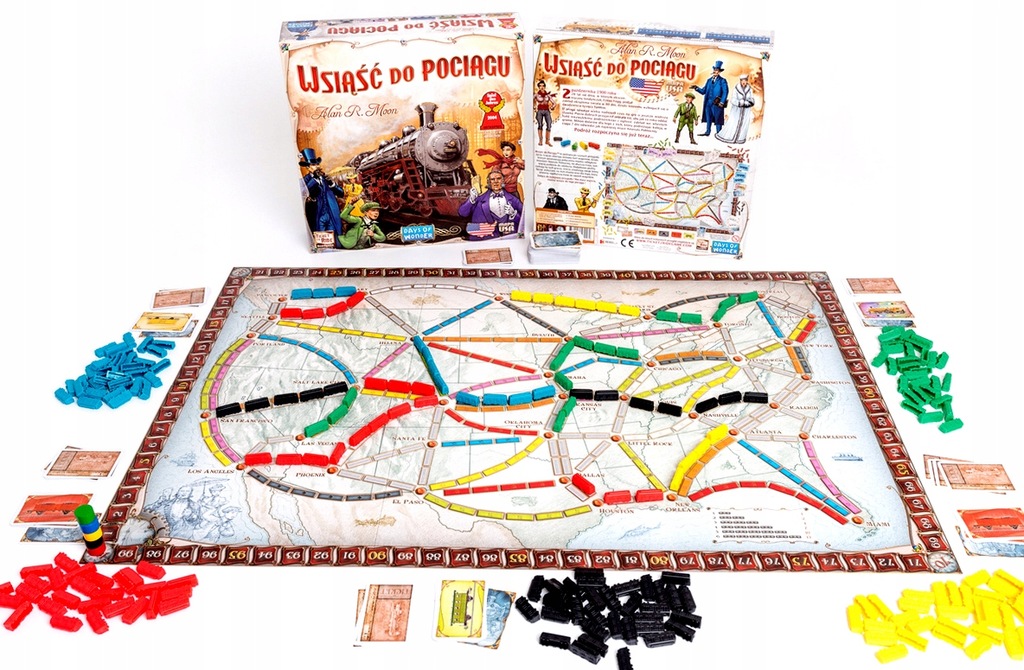 Купить BOARD THE TRAIN USA REBEL GAME, польское издание: отзывы, фото, характеристики в интерне-магазине Aredi.ru