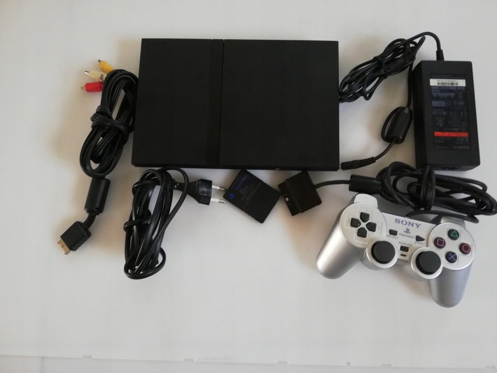 Konsola PlayStation 2 komplet 6 GIER karta