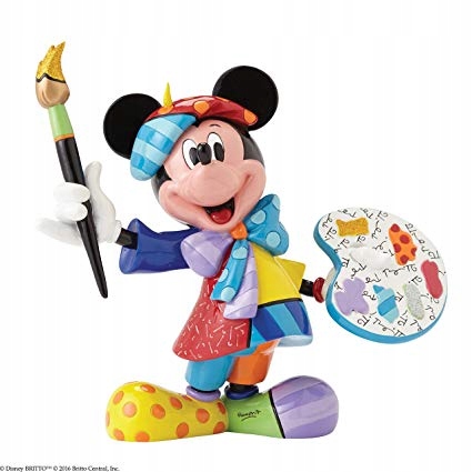 B387 DISNEY figurka Myszka Miki malarz artysta - 8441303107 - oficjalne  archiwum Allegro