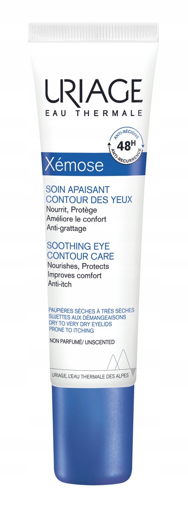 Uriage Xemose Soothing Eye Contour Care kojący krem pod oczy 15ml