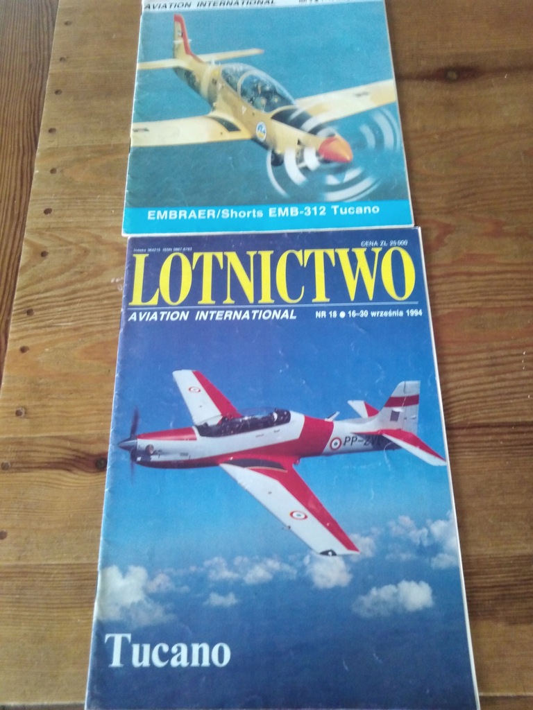 LOTNICTWO 3/94 18/94 monografia TUCANO EMB-312