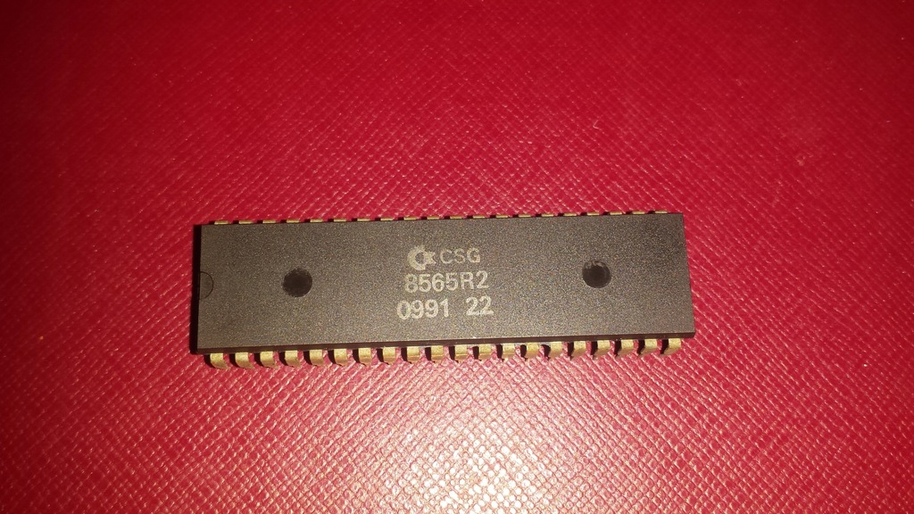 *VIC-II 8565R2 układ graficzny do Commodore c64c*