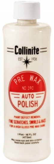 COLLINITE 390 Pre-wax Auto Polish 473 ml