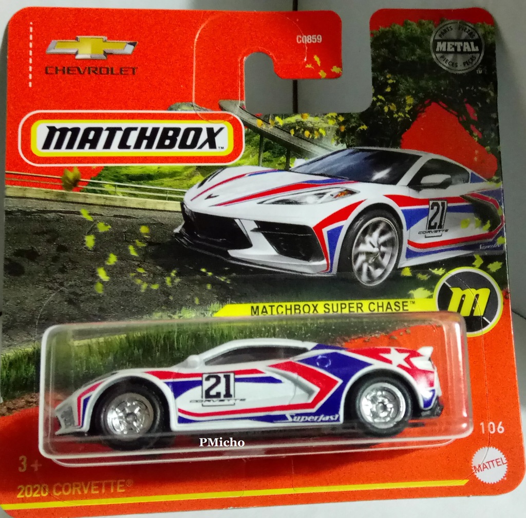 MATCHBOX 2020 Corvette SUPER CHASE