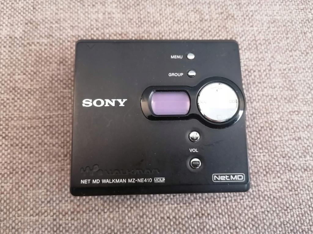 Odtwarzacz Sony Walkman MZNE410 Mini Disc MD 12376279146 oficjalne