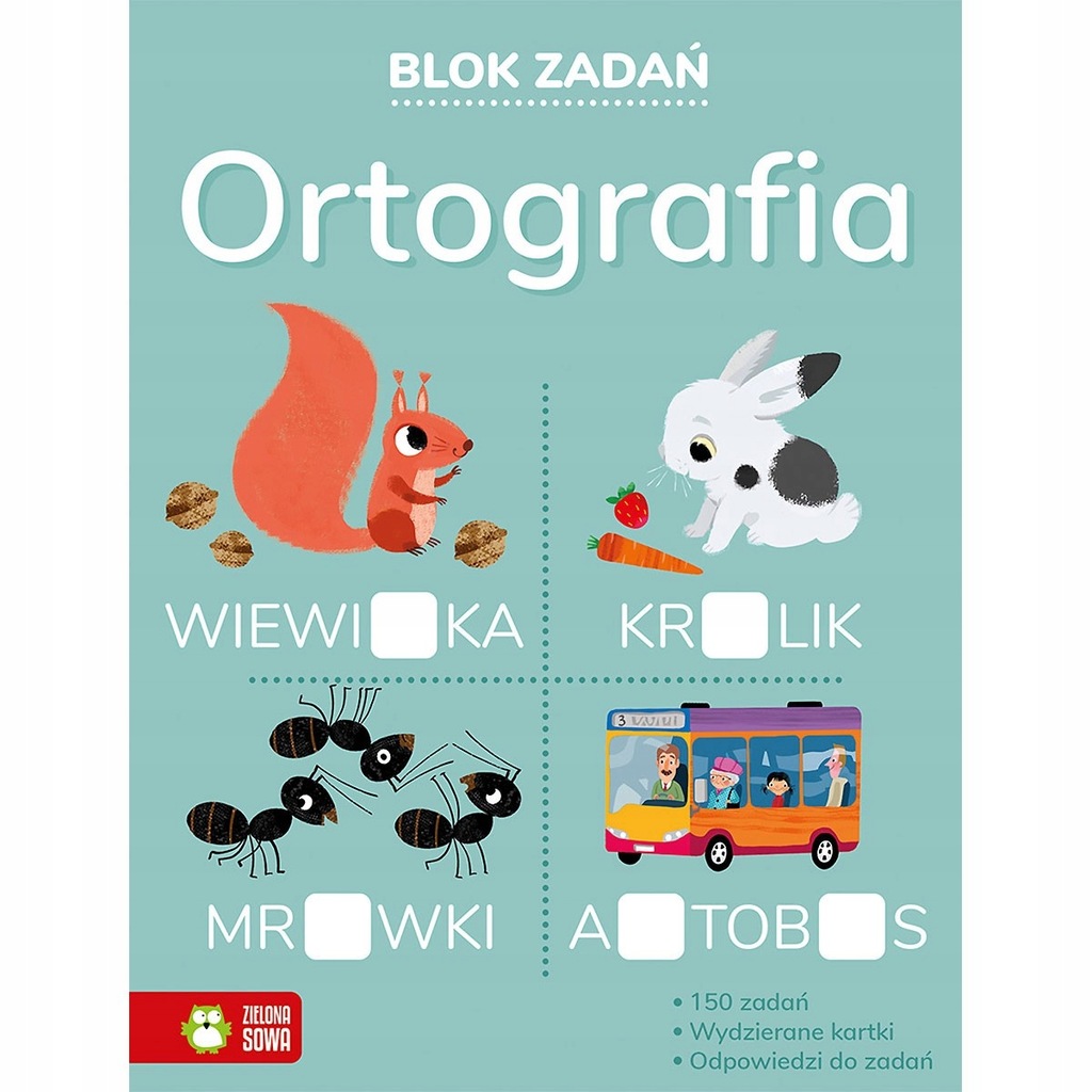 546188 KSIĄŻECZKA BLOK ZADAŃ ORTOGRAFIA