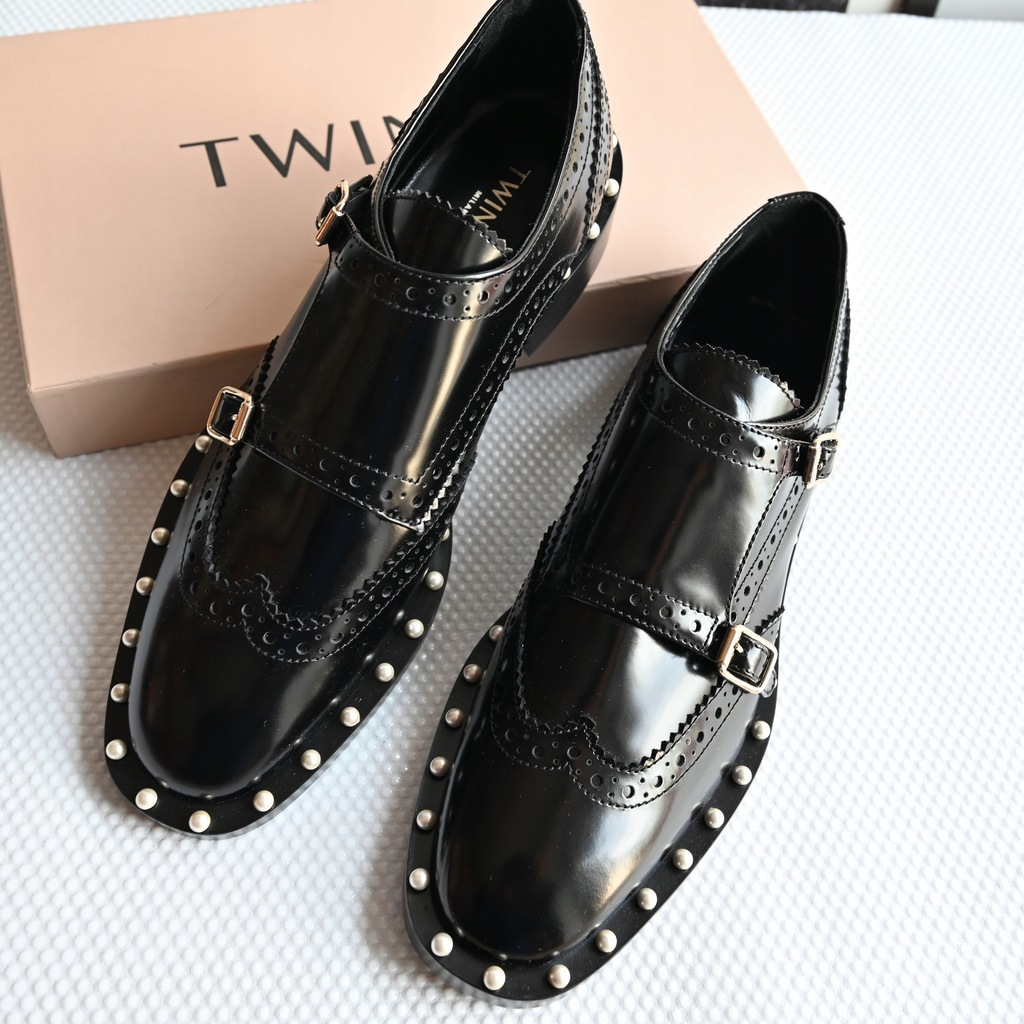 Twinset buty damskie skórzane39