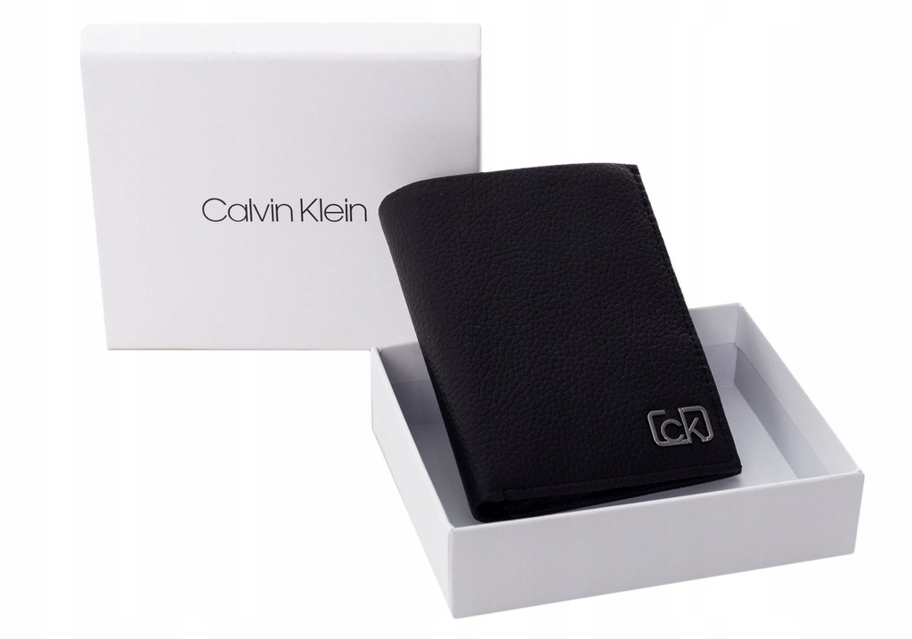 CALVIN KLEIN PORTFEL MĘSKI CK SIGNATURE MINI BLACK