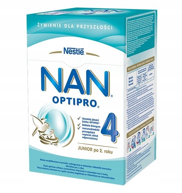 NAN Optipro 4 mleko modyfikowane po 2 roku, 800g
