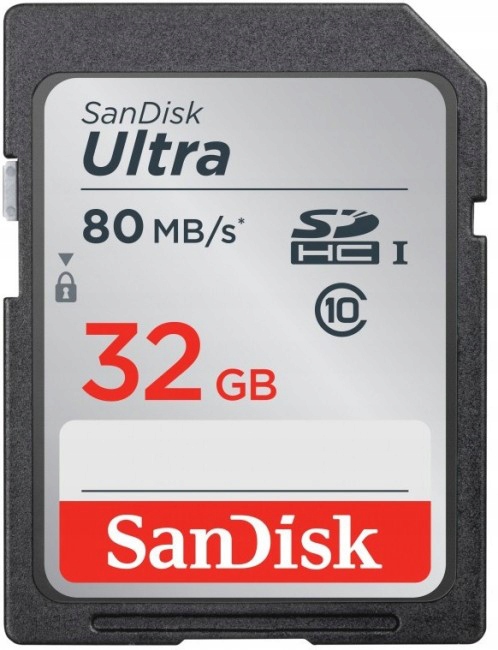 Secure Digital (SDHC) 32GB SanDisk Ultra 80 MB/s
