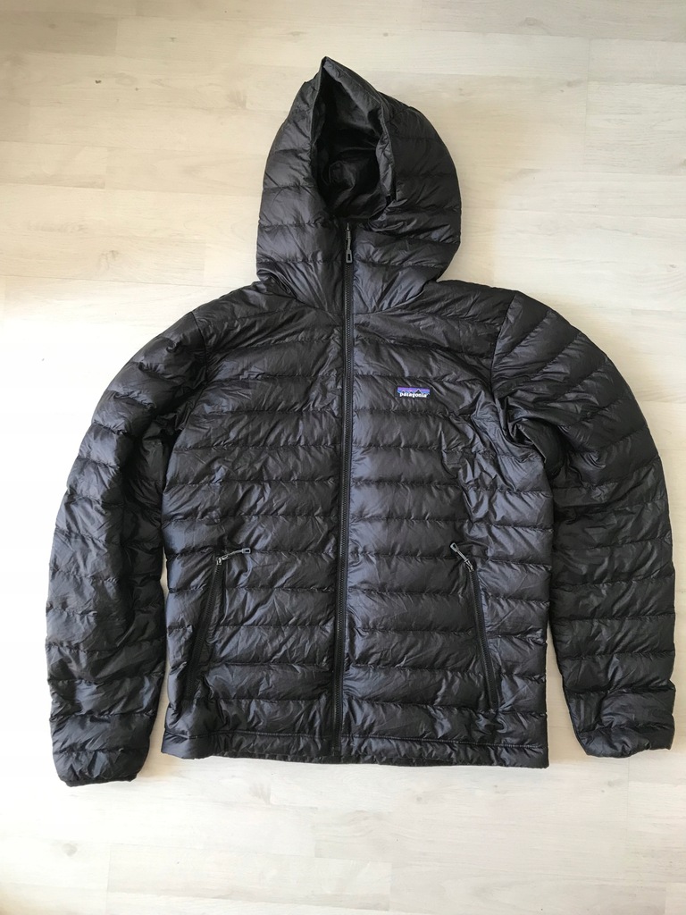 Patagonia Down Jacket, męska, rozmiar M, czarna