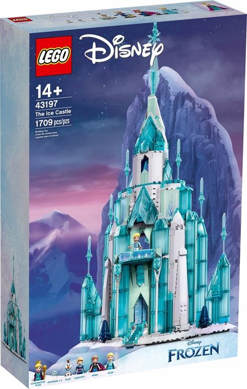 LEGO DISNEY 43197 LODOWY ZAMEK KRAINA LODU FROZEN