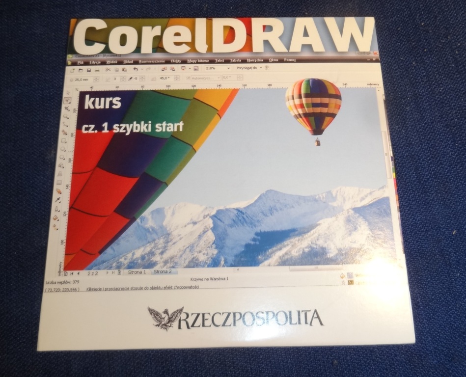 CORELDRAW KURSCZ.1 SZYBKI START DVD